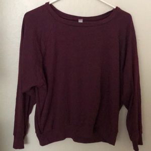american apparel long sleeve tee